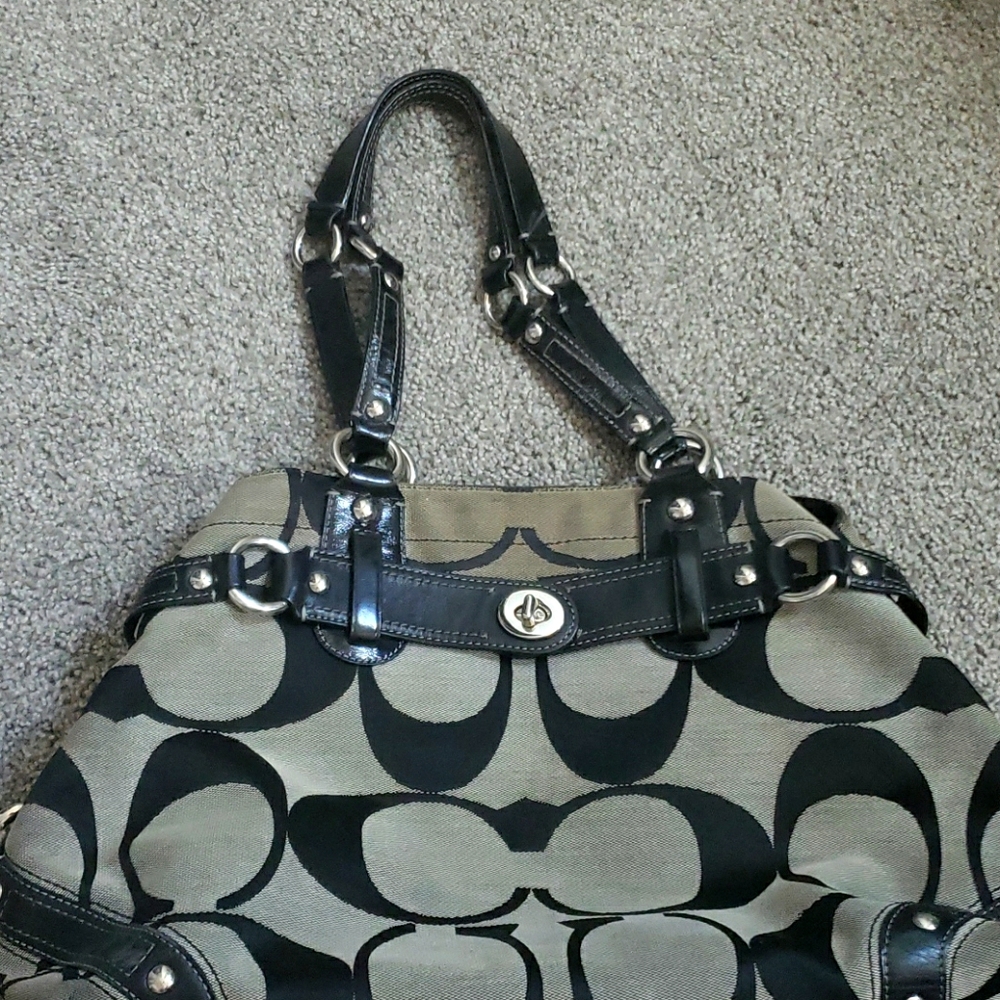 Coach Canvas Tote